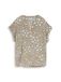TOM TAILOR Chemisier beige / blanc