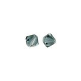 RAYHER 14221563 Swarovski-kristallen geslepen parels, diameter 8 mm, doos 11 stuks, rook-topaas