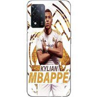 Maniacase Oppo A93 5G Kylian Mbappe Real Madrid behang viering hoesje