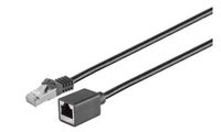 Microconnect SFTP6A03EXT netwerkkabel Zwart 3 m Cat6a S/FTP Rond
