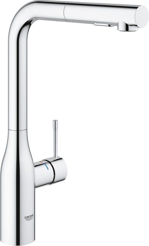 GROHE Essence Keukenkraan - Chroom - Met uittrekbare handdouche