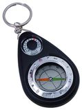 Munkees Sleutelhanger Thermometer + Kompas Zwart