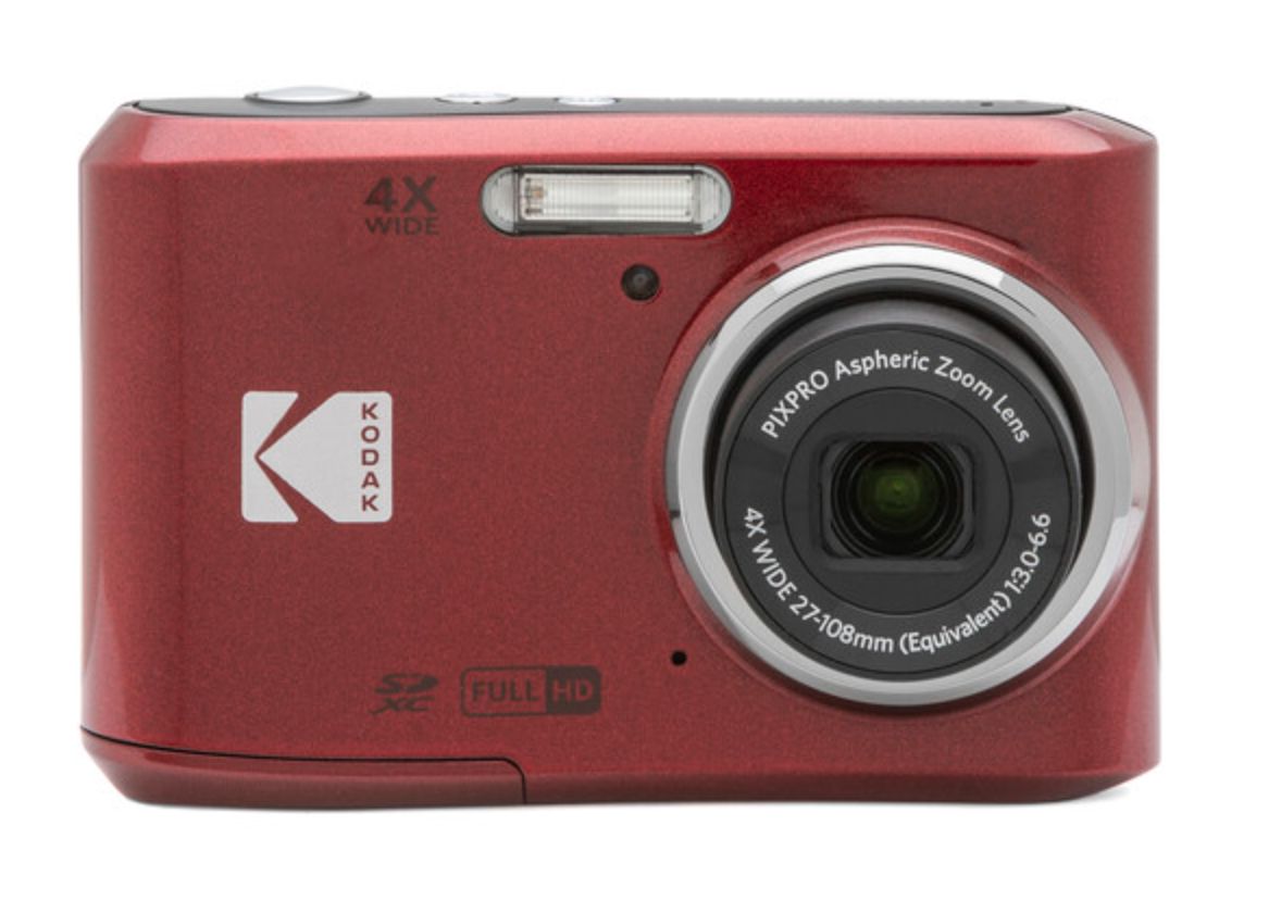 Kodak PIXPRO FZ45 Compact Camera - 16MP, 4x Optical Zoom - Red