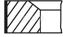 MAHLE Kolbenringsatz 00293N0