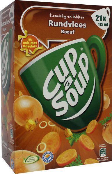 Cup A Soup Rundvleessoep 21 zk