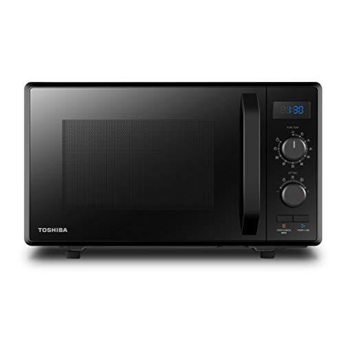 Toshiba MW2-AG23PF (BK) magnetron / 3-in-1 magnetron met grill & combifunctie / 23L / 900W / 1000W grill / energiebesparende ECO-functie / draaiplateau met positiegeheugen / zwart