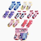 CERDÁ LIFE'S LITTLE MOMENTS Hello Kitty Sokken Set – 7 Paar – Sanrio – Kuromi Cinnamoroll Keroppi – Meisjes Kinderen