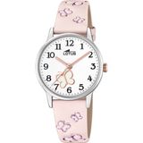 Lotus Kinderenhorloge 18864/2 Roze Leer Analoog Unisex