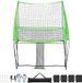 Shanghai Sishun Technology Co., Ltd Filet d'entraînement de volley-ball avec réglage flexible en hauteur, appareil d'entraînement avec retour de balle, système de filet portable de 2,44 x 3,35 m, montage rapide pour l'intérieur et l'extérieur comme le jardin