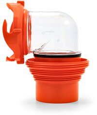 Camco RhinoFlex RV Sewer Hose Elbow with 4-in-1 Adapter (39736)