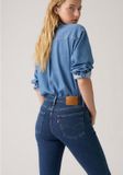 Levi's 725 High Rise Bootcut Jeans Dames Blauw W27L30
