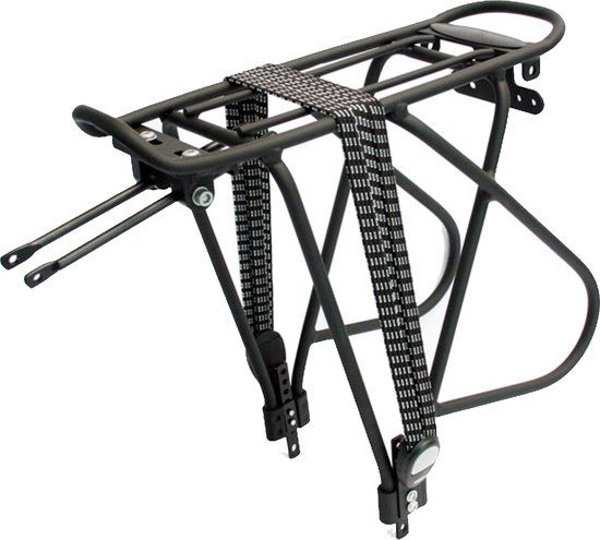 Massload Bagagedrager Dl11b 24-28 Inch Aluminium Zwart