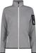 CMP Damesfleece 4XL bianco-graffite Polyester Herfst/Winter 2025