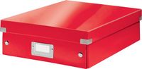 Leitz Wow Click & Store Middelgrote Opbergdoos - Rood