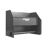 Extreme Max 5001.6122 Wandmontage aluminium handreinigingsstation organizer voor gesloten raceaanhangwagen, winkel, garage, opslag - zwart