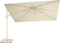 Platinum Challenger T² Premium Zweefparasol 260x350 cm Sandstone Champagne