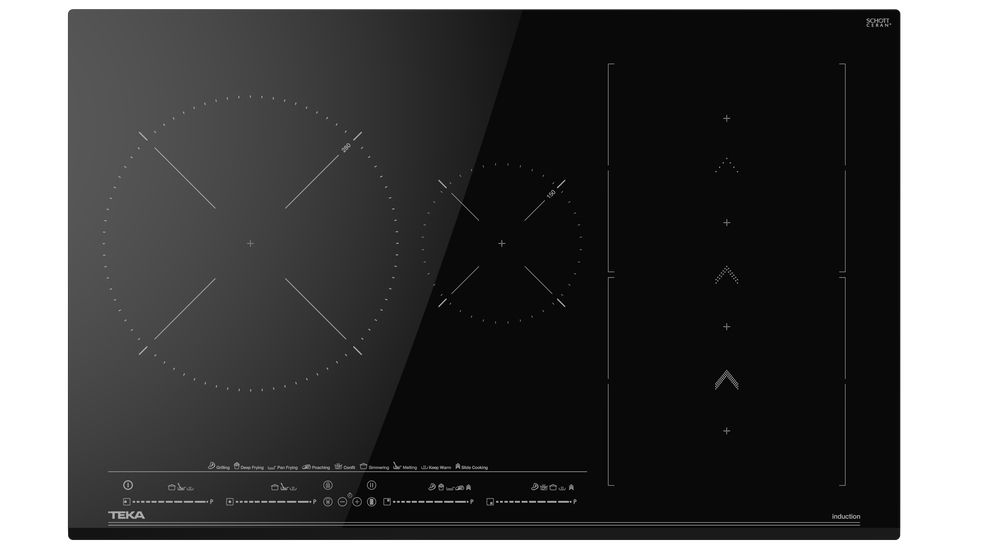 Teka IZS 86630 MST - 80cm Induction Cooktop - Black - 4 Zones