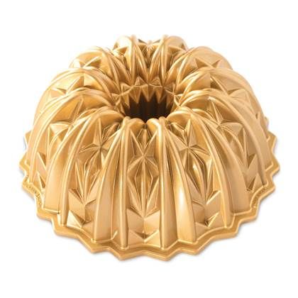 Nordic Ware Tulbandvorm Kristal Patroon - Goud