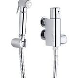 Hudson Reed Douchette WC Hygiénique & Mitigeur Thermostatique - ABS Laiton - Chromé