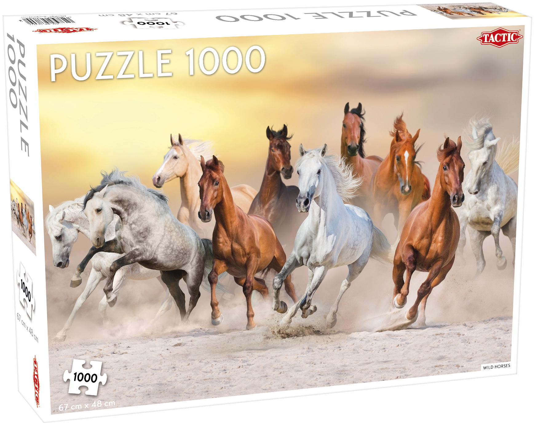 Tactic Animals: Wild Horses - 1000 stukjes