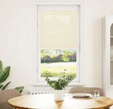 Maison Exclusive - Plissé, couleur crème, 60x100 cm. Largeur du tissu : 59,4 cm. Matière : polyester