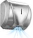 VEVOR Wandgemonteerde Handdroger 1800W Elektrische Handdroger Roestvrij Staal, Hoge Snelheid, Snel Drogen, HEPA-filter, IPX4, Infraroodsensor, Dubbele Standen voor Commerciële & Privé Toiletten