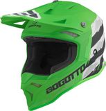 Bogotto V337 Wild-Ride Groen Zwart Wit Crosshelm - Helm