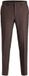 JACK&JONES JPRSOLARIS TROUSER NOOS Heren Slacks - Slim Fit - Wolmix - Donkerbruin - Maat 48