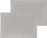 Secret de Gourmet set van 4 placemats Texaline - grijs - 50 x 35 cm