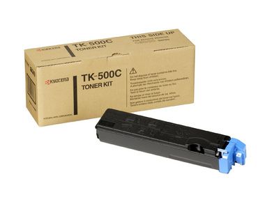Kyocera TK-500C - Cyaan - 8000 pagina's - Tonercartridge
