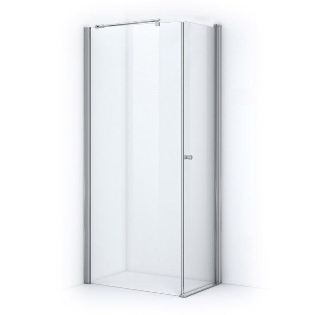 Maxaro Douchecabine Zircon Comfort 100x70cm met Draaideur