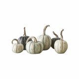 LOBERON Pompoen set van 6 Yokane crème/groen/zwart