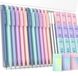 Pastel Mechanical pencil set, 29-piece, 0.5 and 0.7 mm, with case