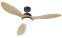 Farelek Oklahoma Black & Wood Plafondventilator Ø137cm 100W + LED-verlichting