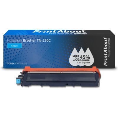 PrintAbout Brother TN-230C Compatible Toner Cartridge - Cyan