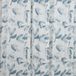 Gedy Gordijn, 180 x 200 cm, bladeren, wit-blauw