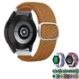 Wigento Samsung Geweven Nylon Band voor Galaxy Watch 6, 5, 4, Normal, Pro, Classic