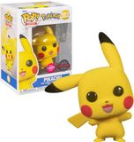 Funko Pop! Pokemon - Pikachu Waving #553 Flocked Exclusive