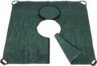 Ibenzoa® Ruim Tuinzeil voor Schoon en Efficiënt Snoeien met Handige Handgrepen en Sluiting, 145 x 145 cm