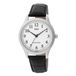 Q&Q C02A-007PY Herenhorloge met leren band