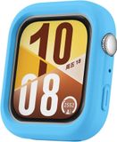 Wigento Huawei Siliconen beschermhoes voor de Huawei Watch Fit 4, halfomsluitend, blauw