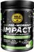 Gold Nutrition Poudre d'énergie pré-entraînement Impact Pomme Verte 400g