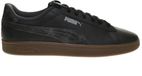 Puma Heren Smash 3.0 Crafted Leather Sneakers Zwart - Moddy-Grijs