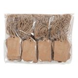 Creativ Company CC Gift Tags, size 25x40 mm, light brown, 100 pc/ 1 pack