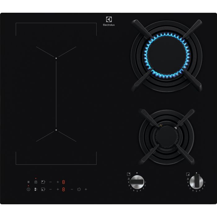 Electrolux KDI641723K - Combi Hob - 60 cm - 4 Zones - Black