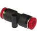 IMI NORGREN Raccord droit C00200400 Tube-Ø: 4 mm Axe-Ø: 4 mm 1 pièce