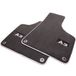 Audi 8V1061270BMNO textielvoetmat Premium voor/achter zwart/zilvergrijs A3 4 stuks