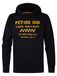 Petrol Industries Sweatshirt 'Kowak' donkergeel / zwart