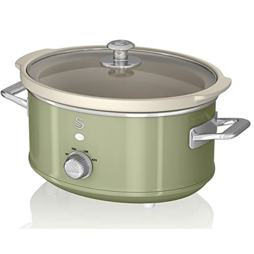 Swan Retro SF17021GNEW Slow Cooker - 3.5L - Green