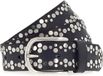 Vanzetti Leren Riem Belt 35MM W90 Navy Donkerblauw